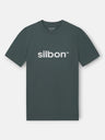 Camiseta Silbon flock verde escuro