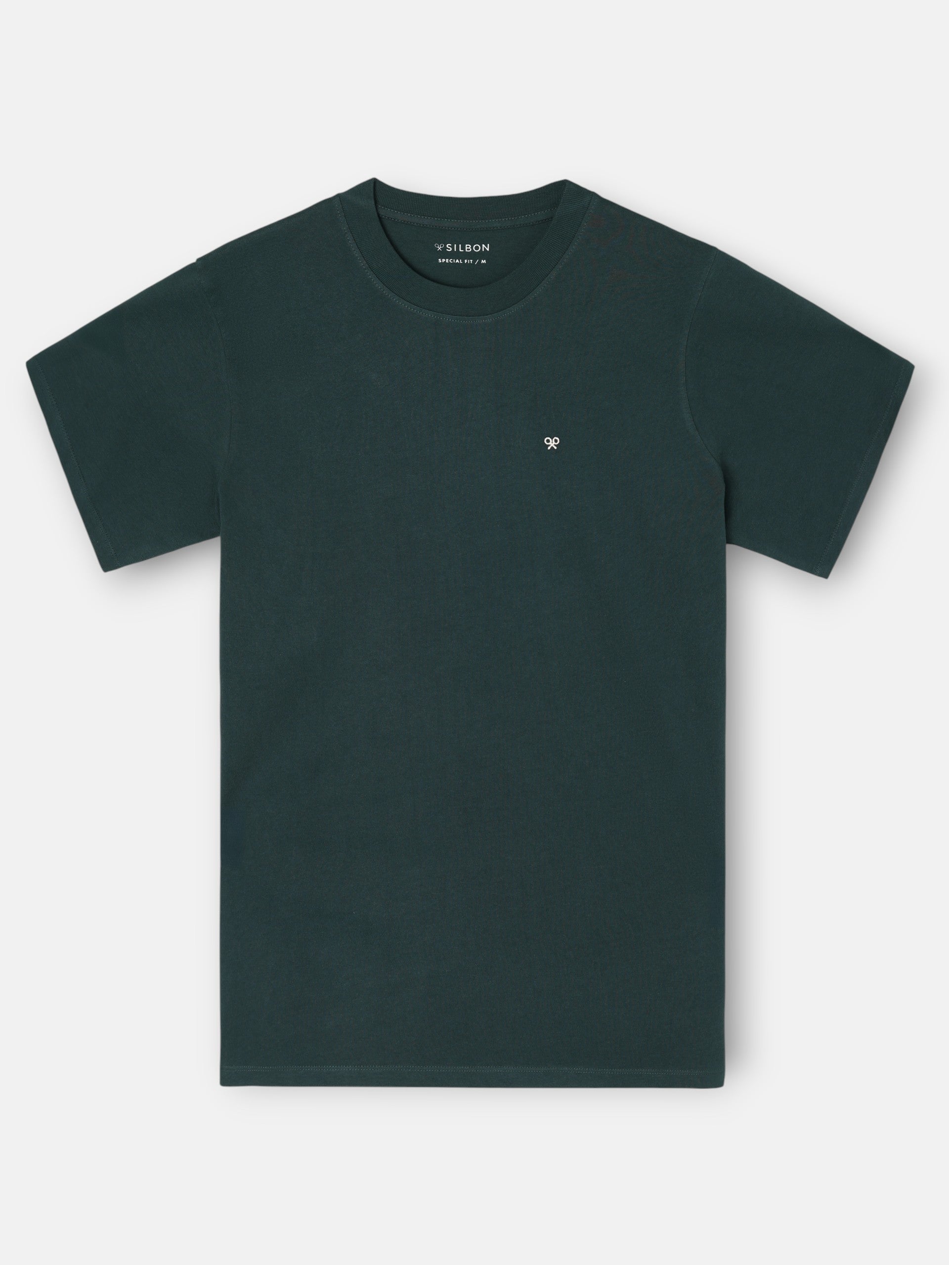Special Fit Silbon Plans T-shirt dark green