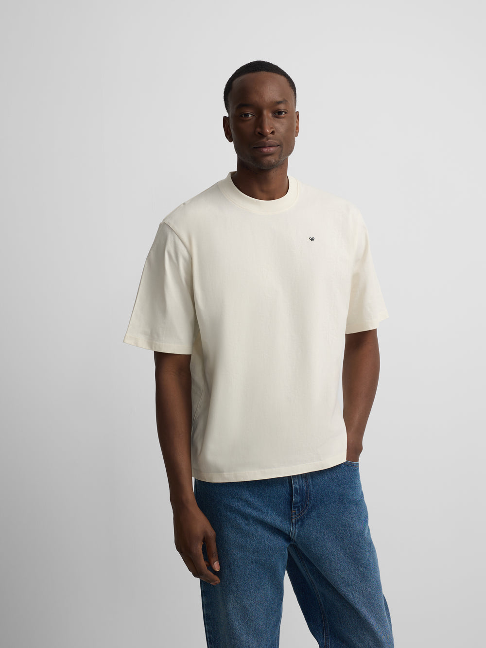 Camiseta special fit silbon plans crema