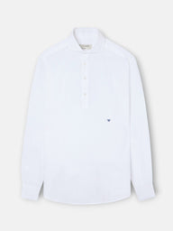 Polera sport lino blanca