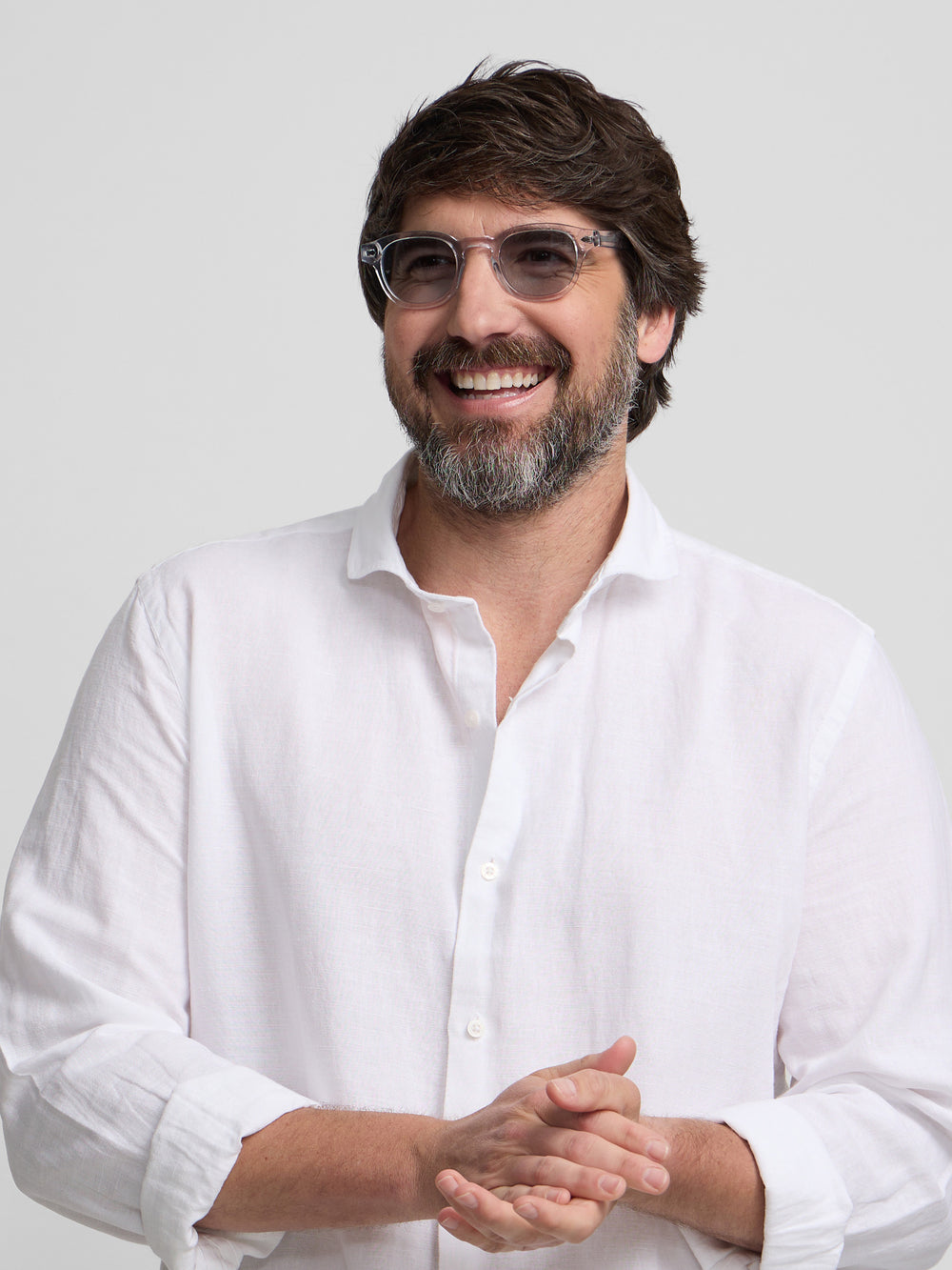 Camisa sport pockets blanco