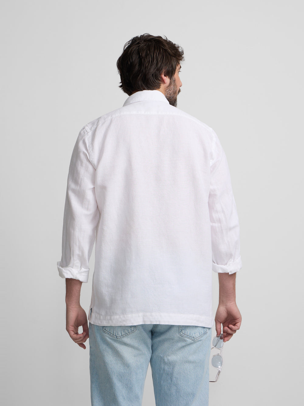 Camisa sport pockets blanco