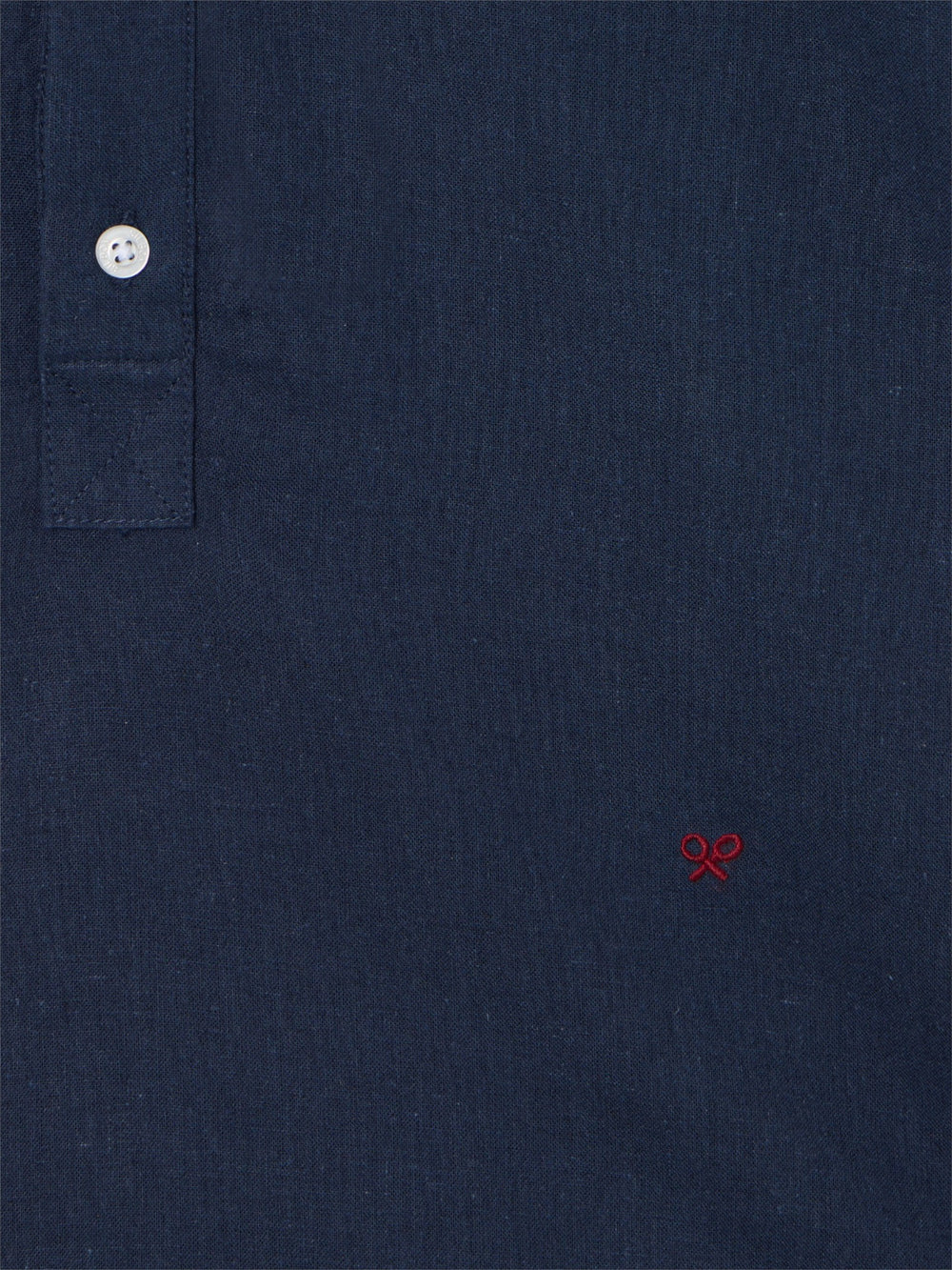 Polera sport lino azul marino