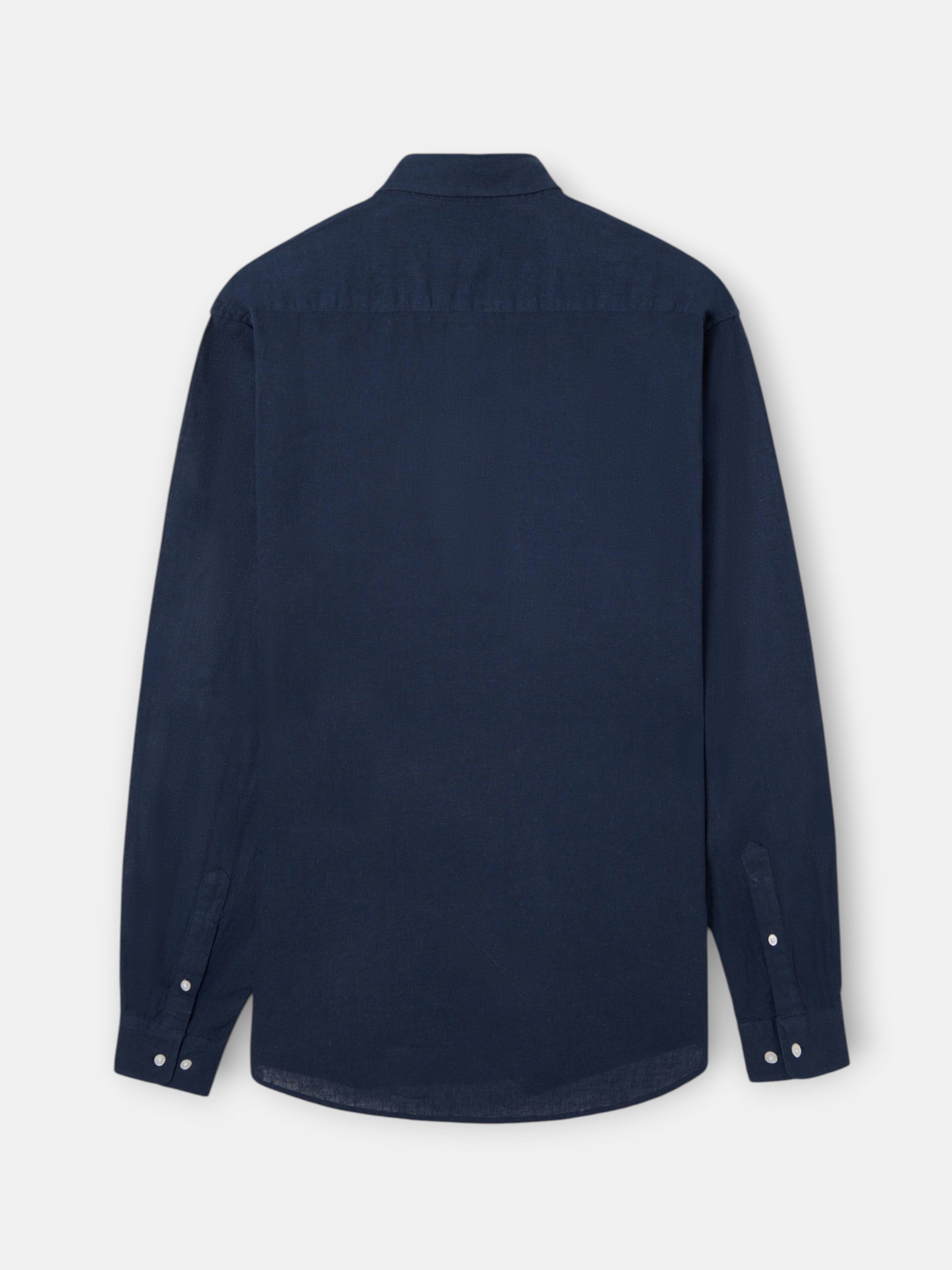 Polera sport lino azul marino