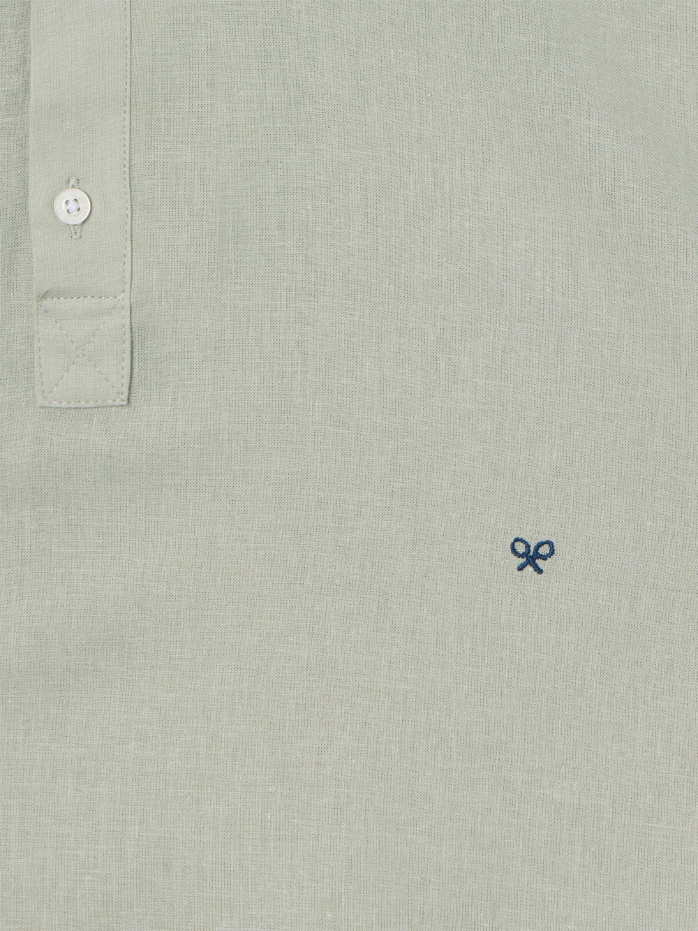 Polera sport lino verde medio