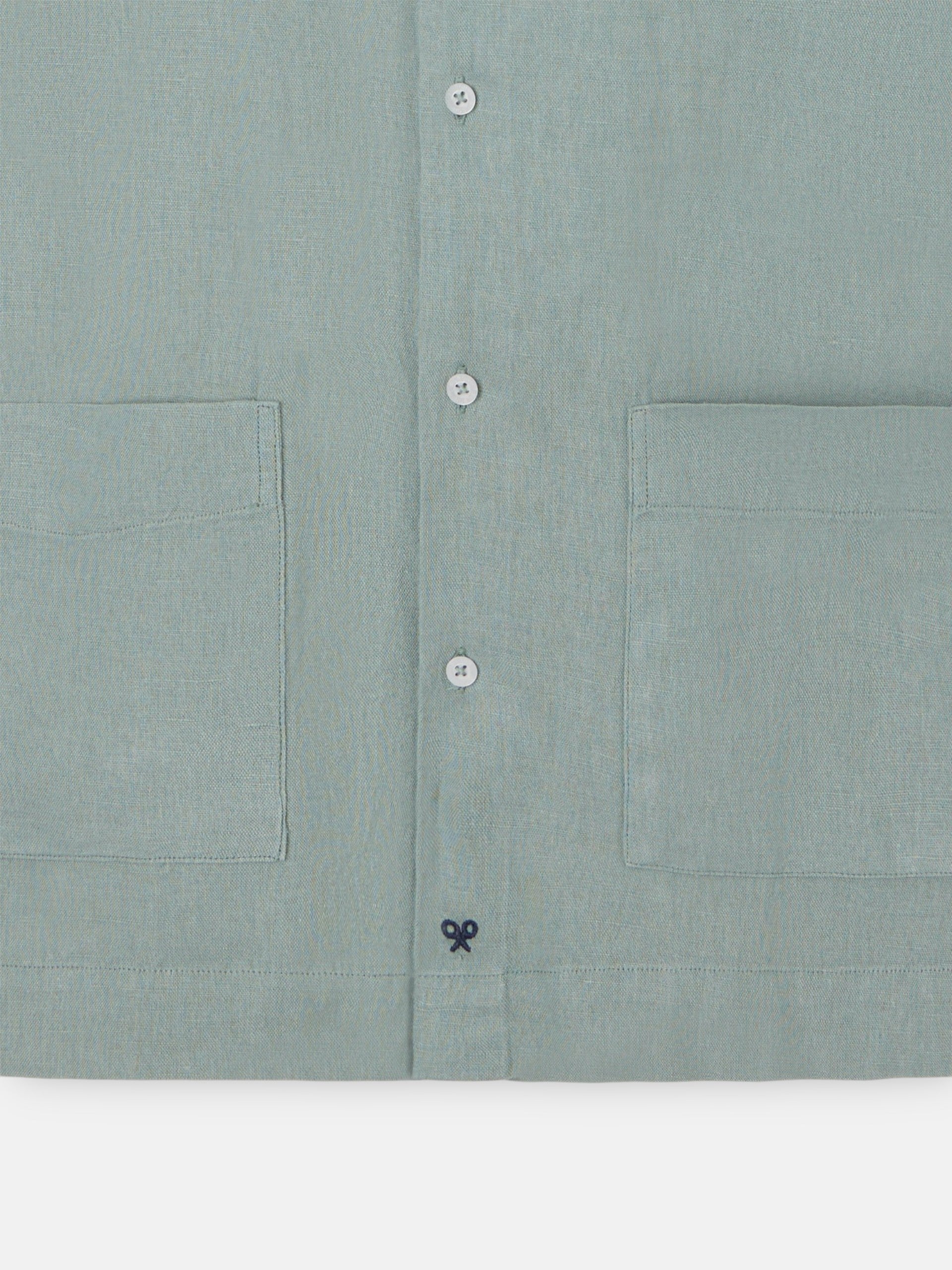 Medium green sport pocket shirt