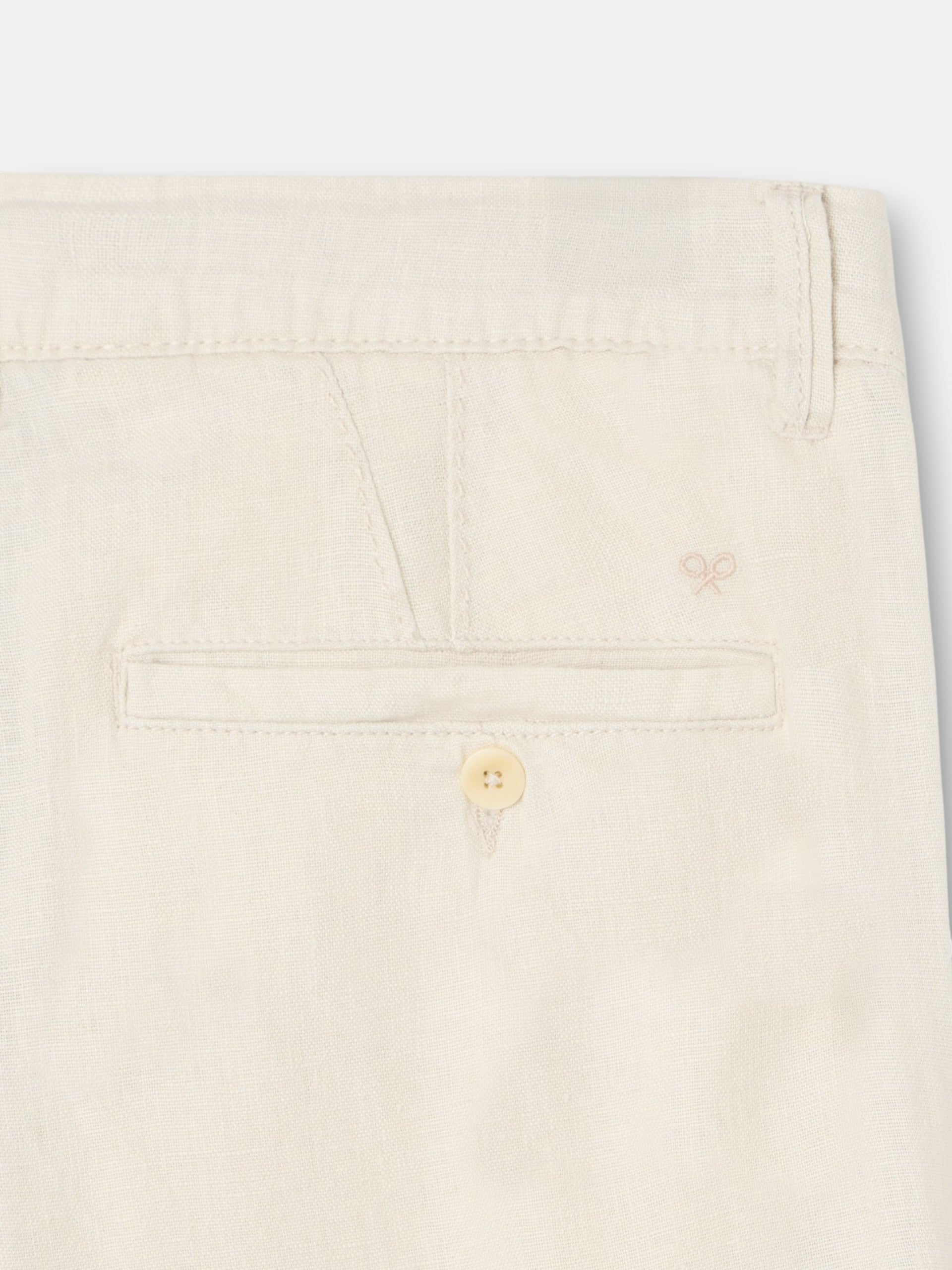 Pantalon sport cargo lino piedra