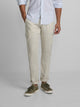 Stone linen cargo sport trousers