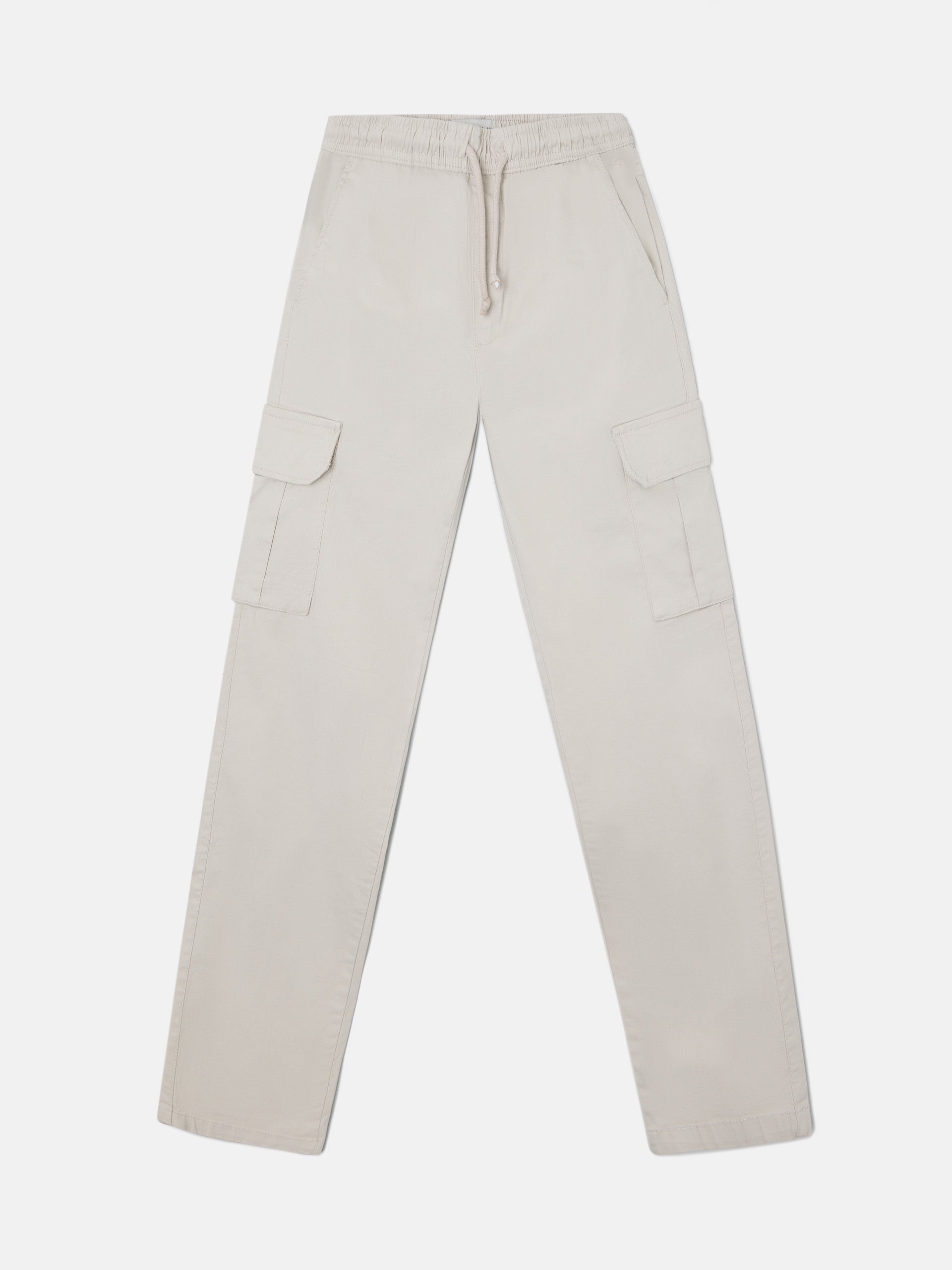 Pantalon sport jogger cargo beige