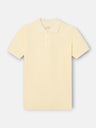 Polo clássico garment dye creme