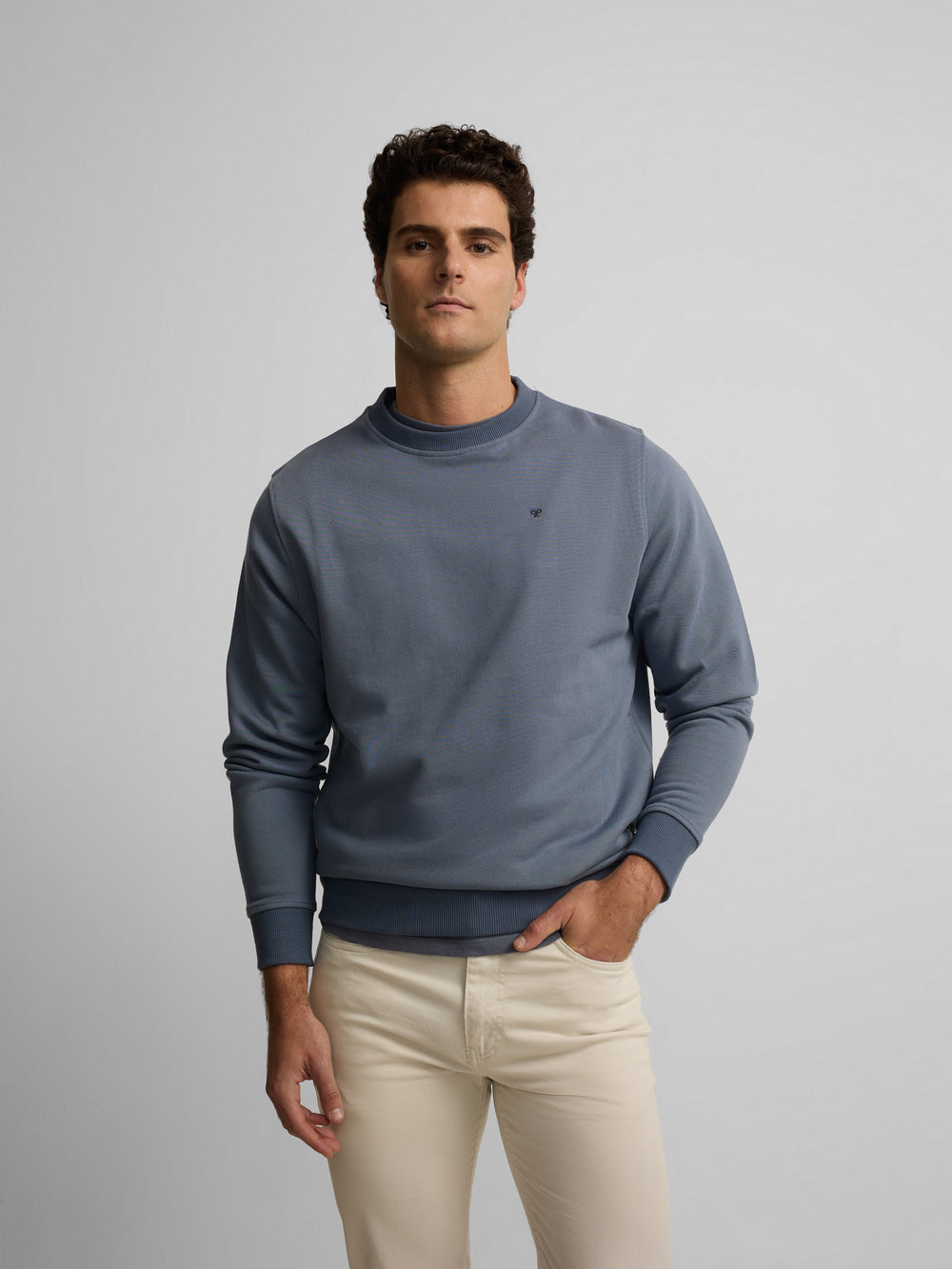 Sudadera creative dept azul indigo