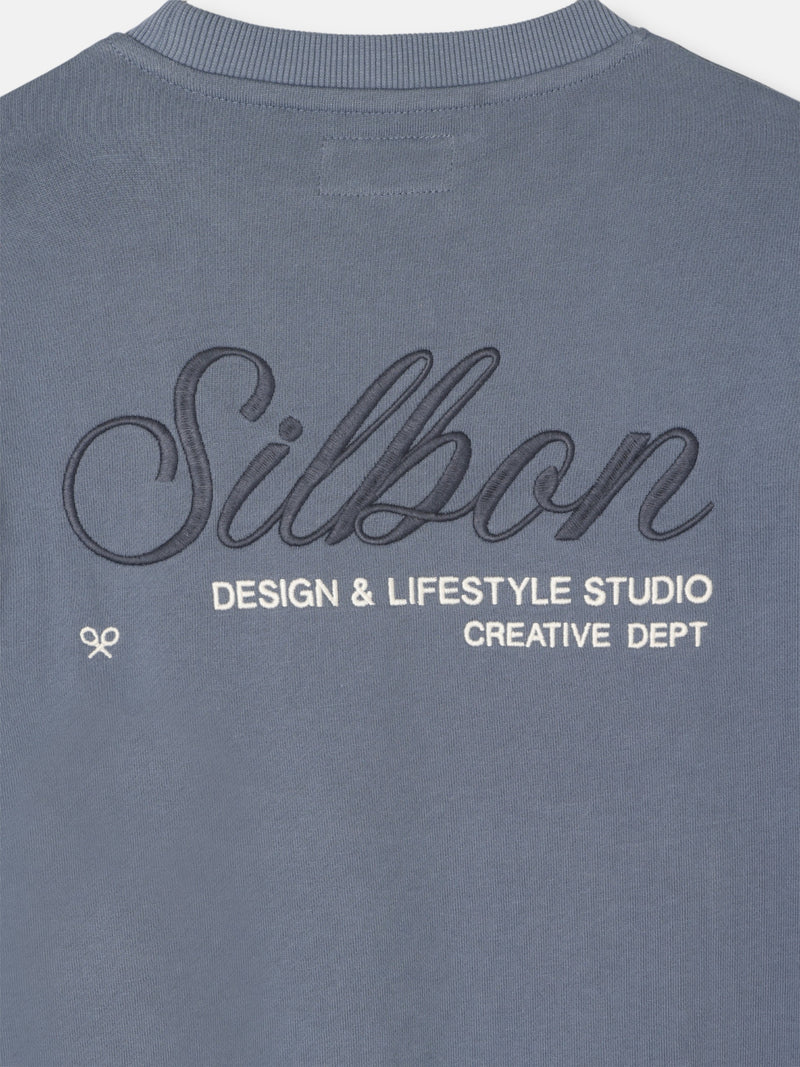 Sweatshirt creative dept azul índigo