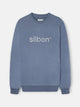 Sweatshirt Silbon flock azul índigo