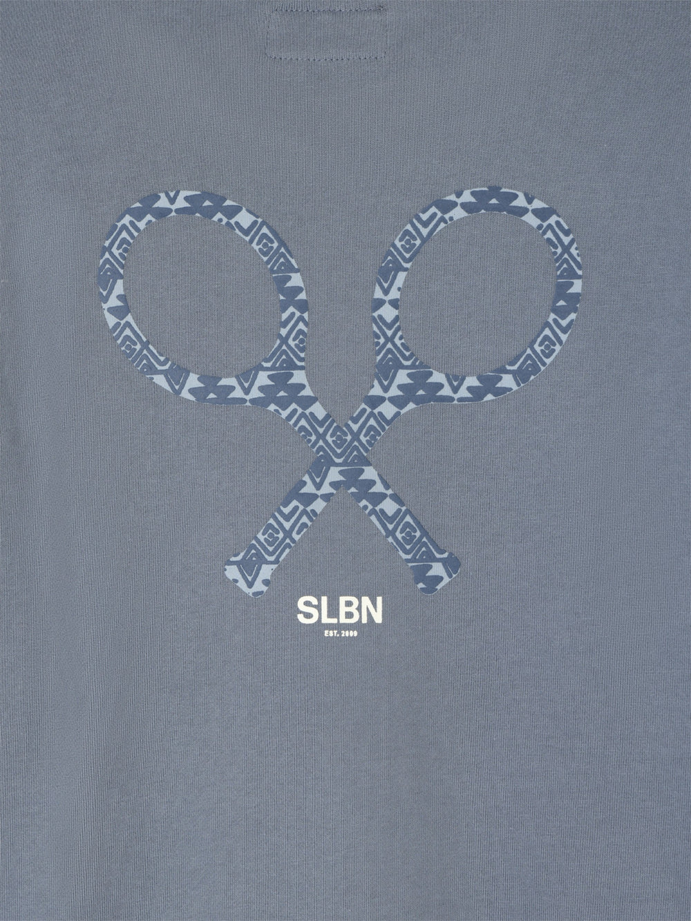 Sudadera raqueta etnica azul indigo