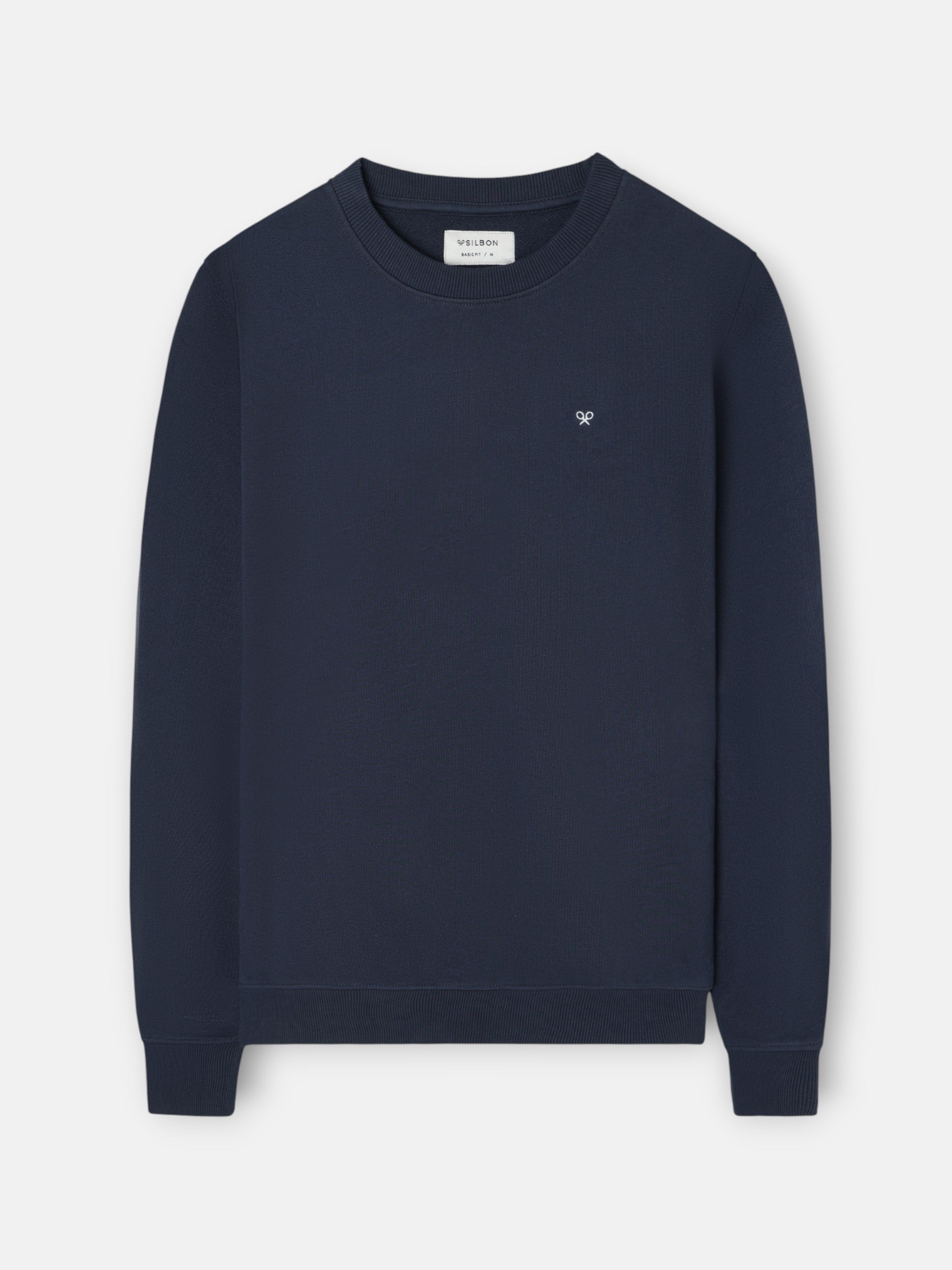 Sudadera slbn bordados azul marino