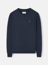 Sudadera slbn bordados azul marino