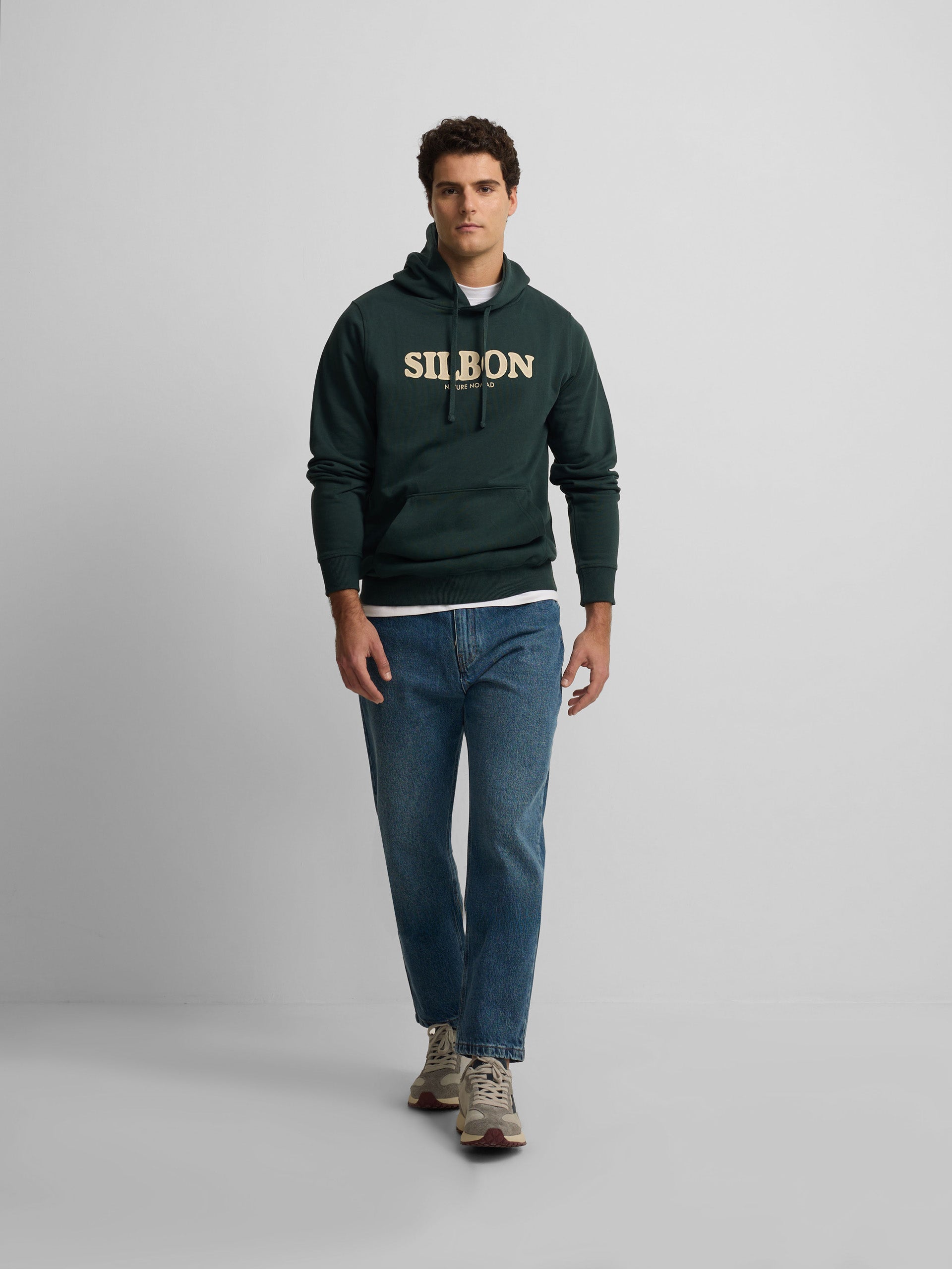 Dark green nomad hoodie