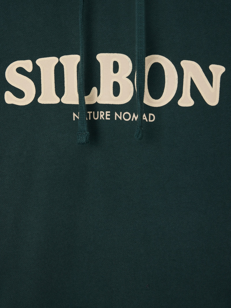 Dark green nomad hooded sweatshirt