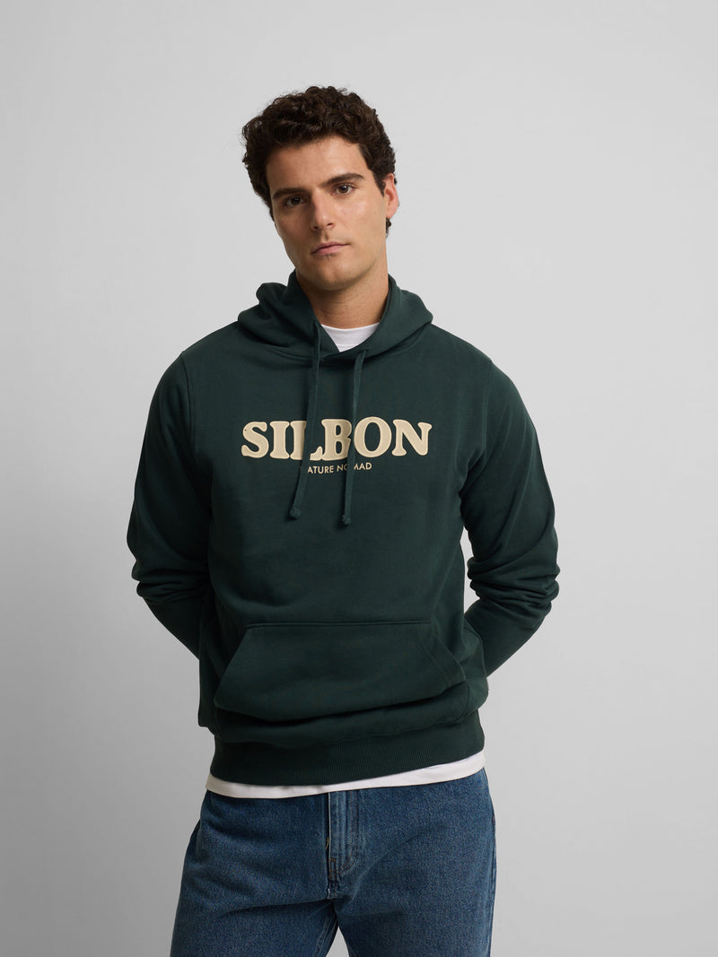 Dark green nomad hooded sweatshirt