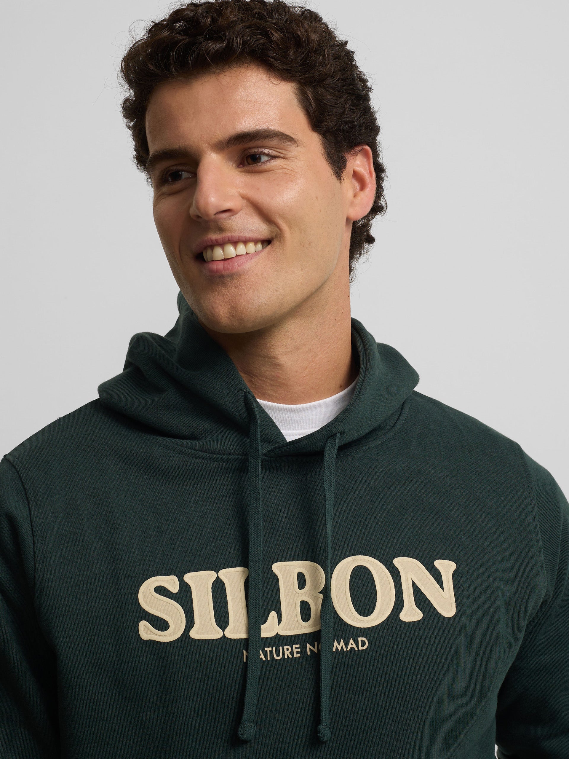 Dark green nomad hoodie