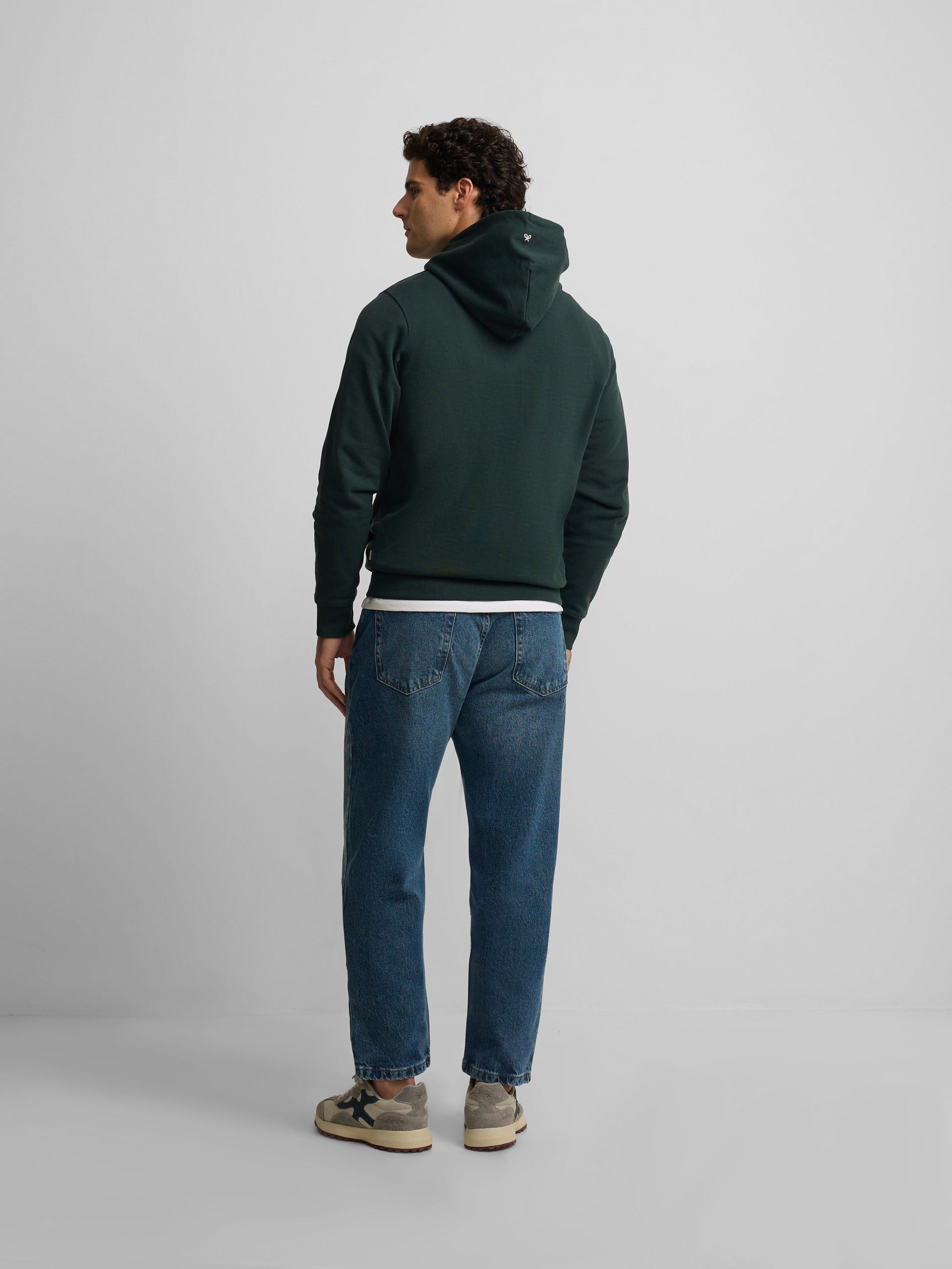 Dark green nomad hoodie