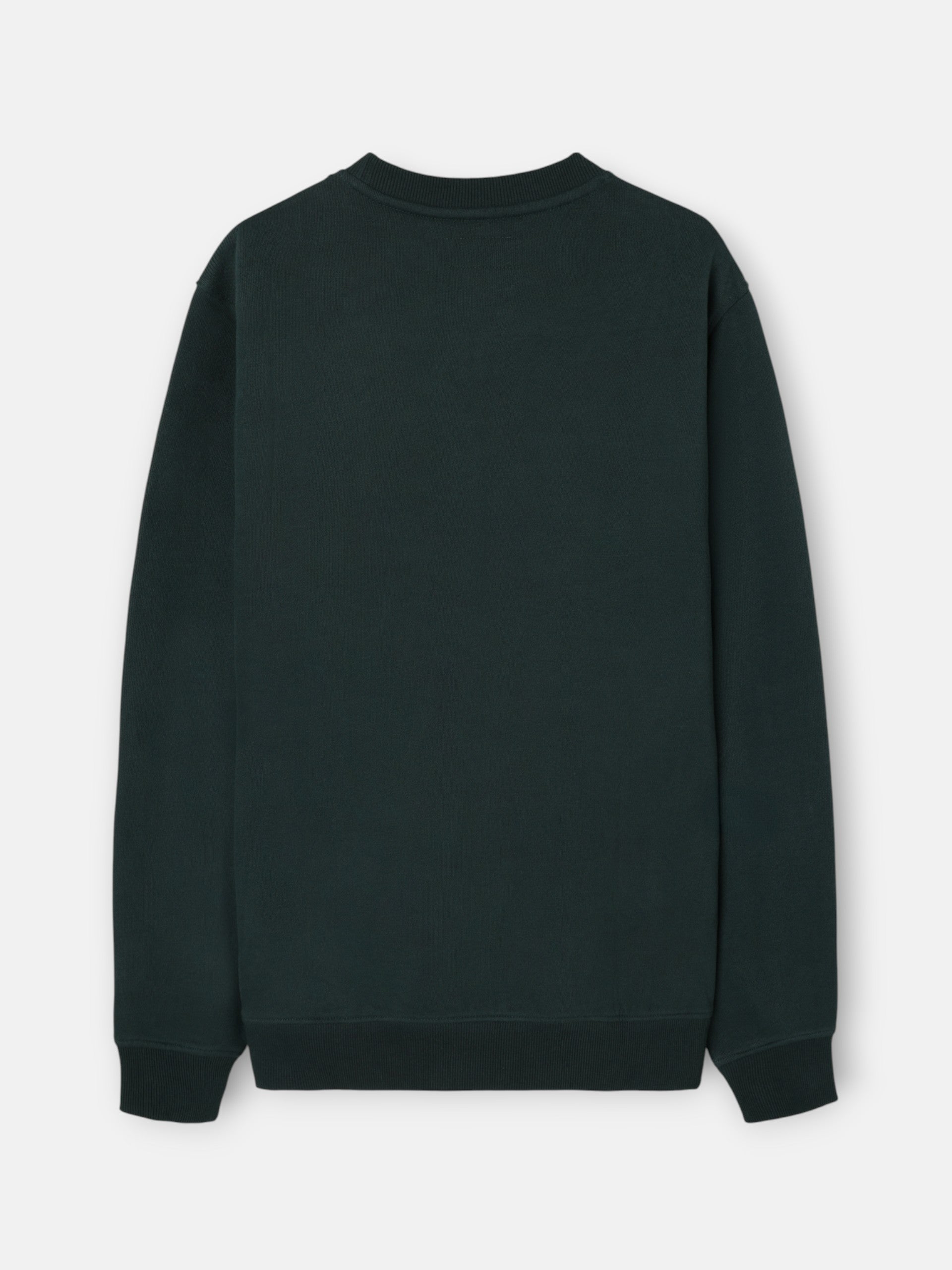 Sweatshirt Silbon flock verde escuro