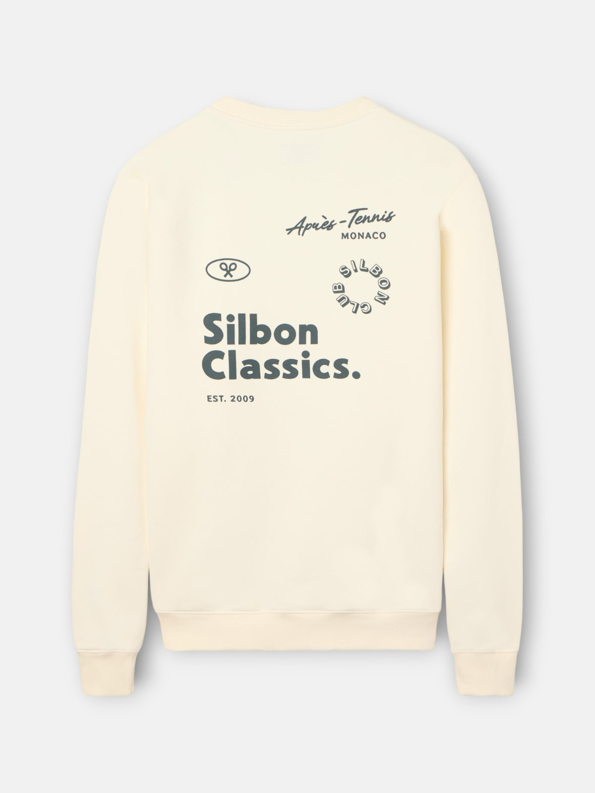 Sudadera Silbon classics crema
