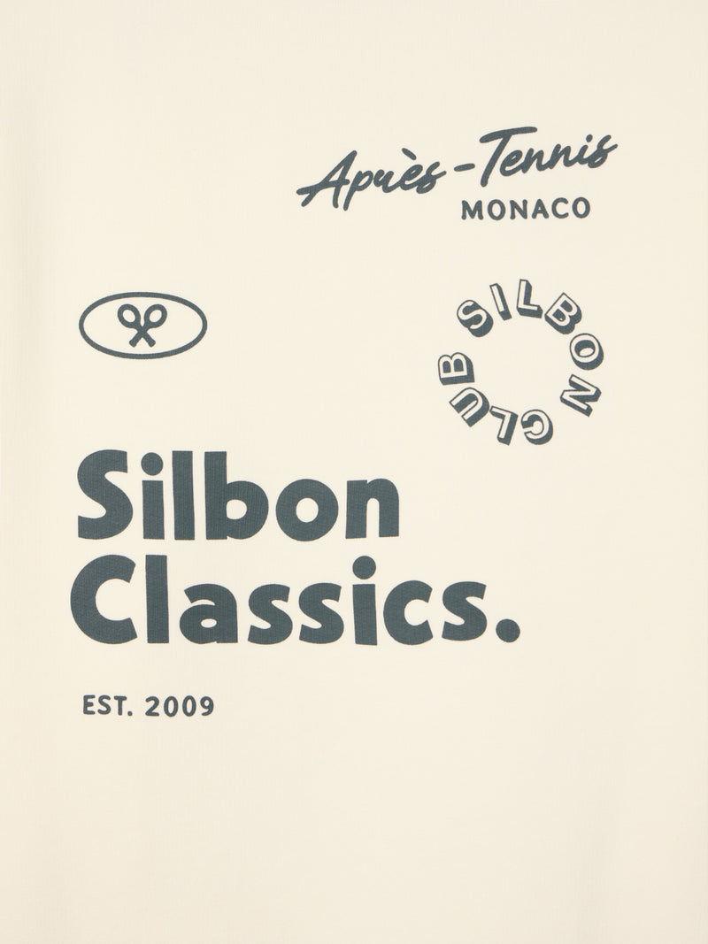 Silbon classics cream sweatshirt