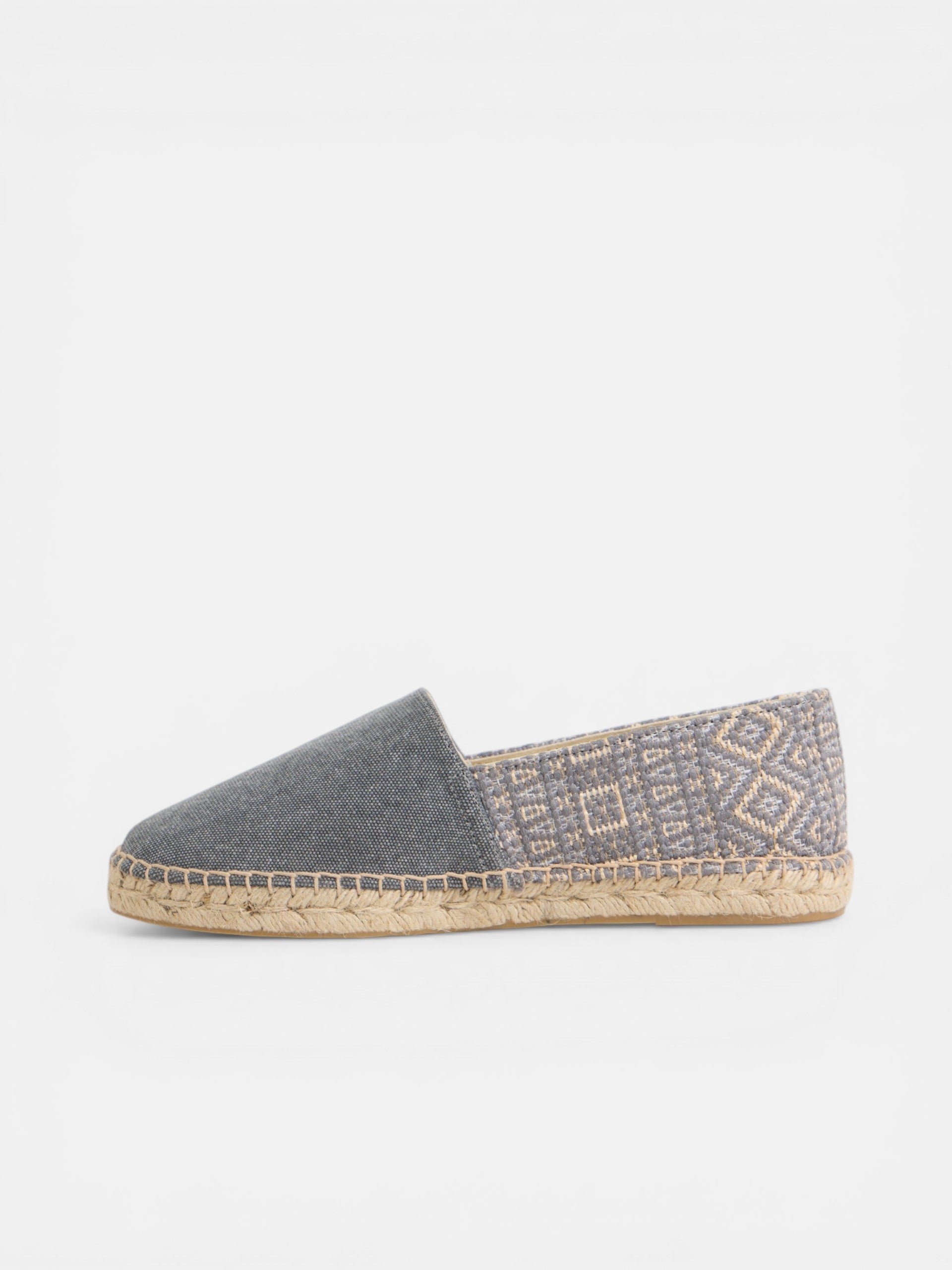 Alpargata etnica azul marino
