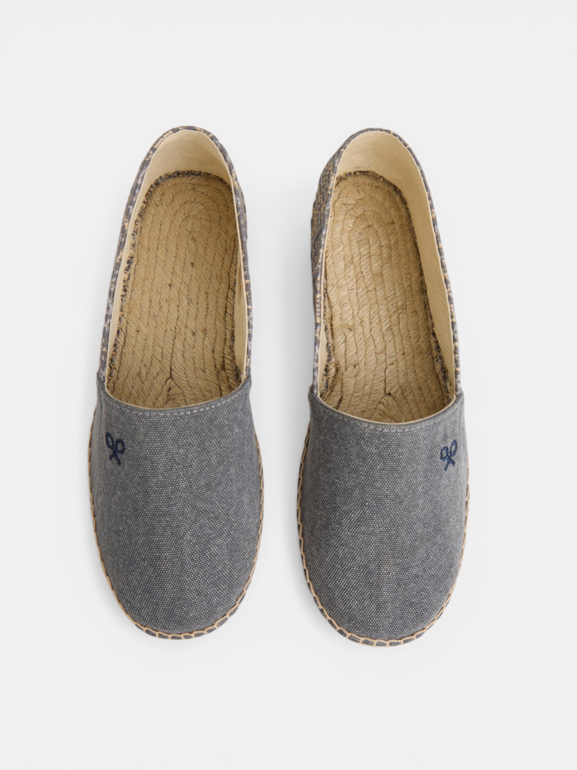 Alpargata etnica azul marino