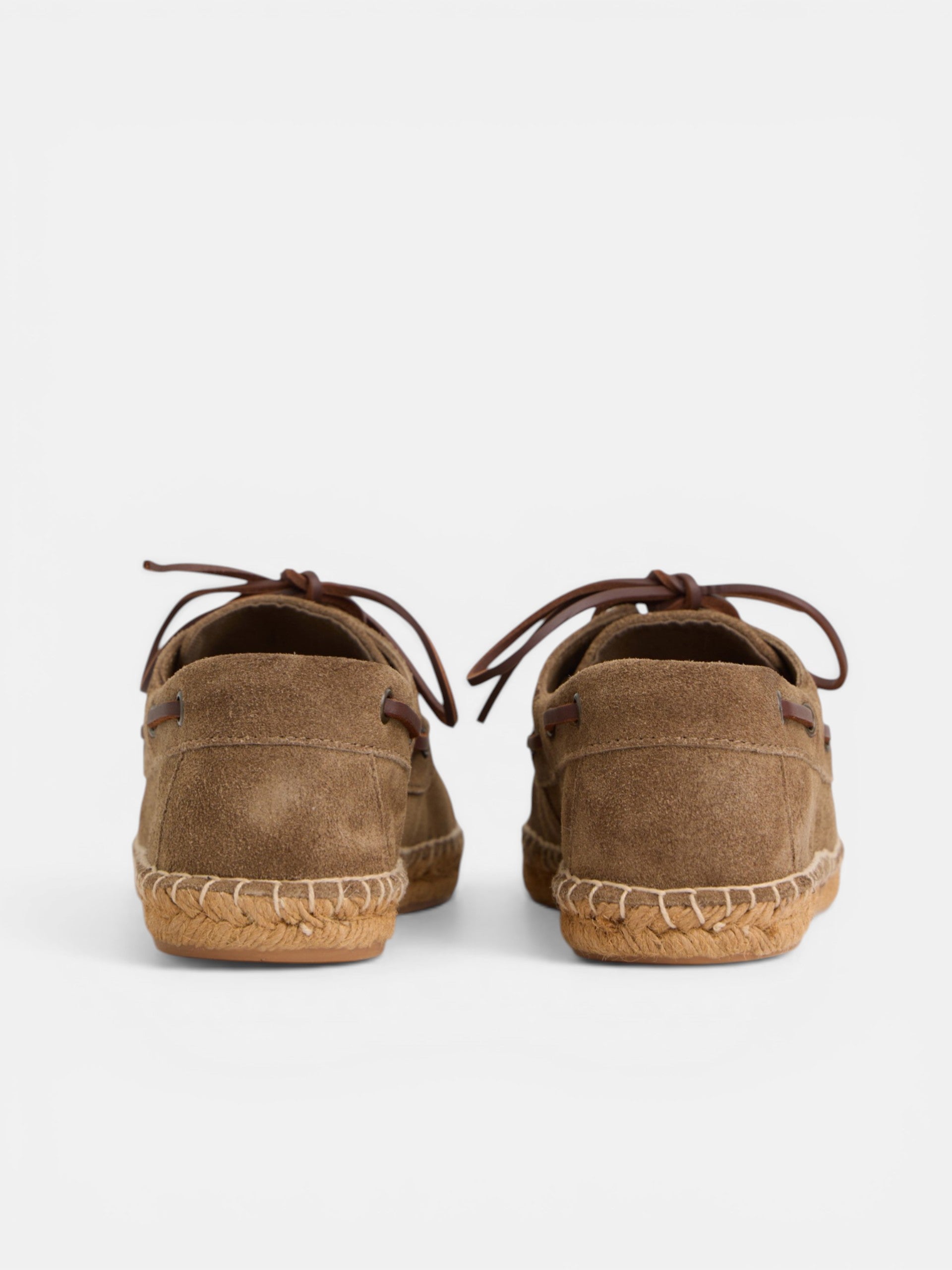 Alpargata cubierta nautico piel beige