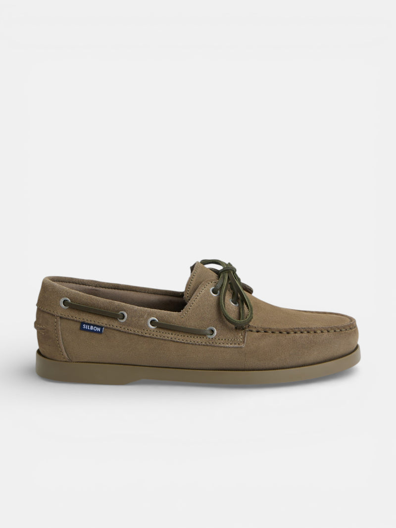 Zapato sport nautico ante verde