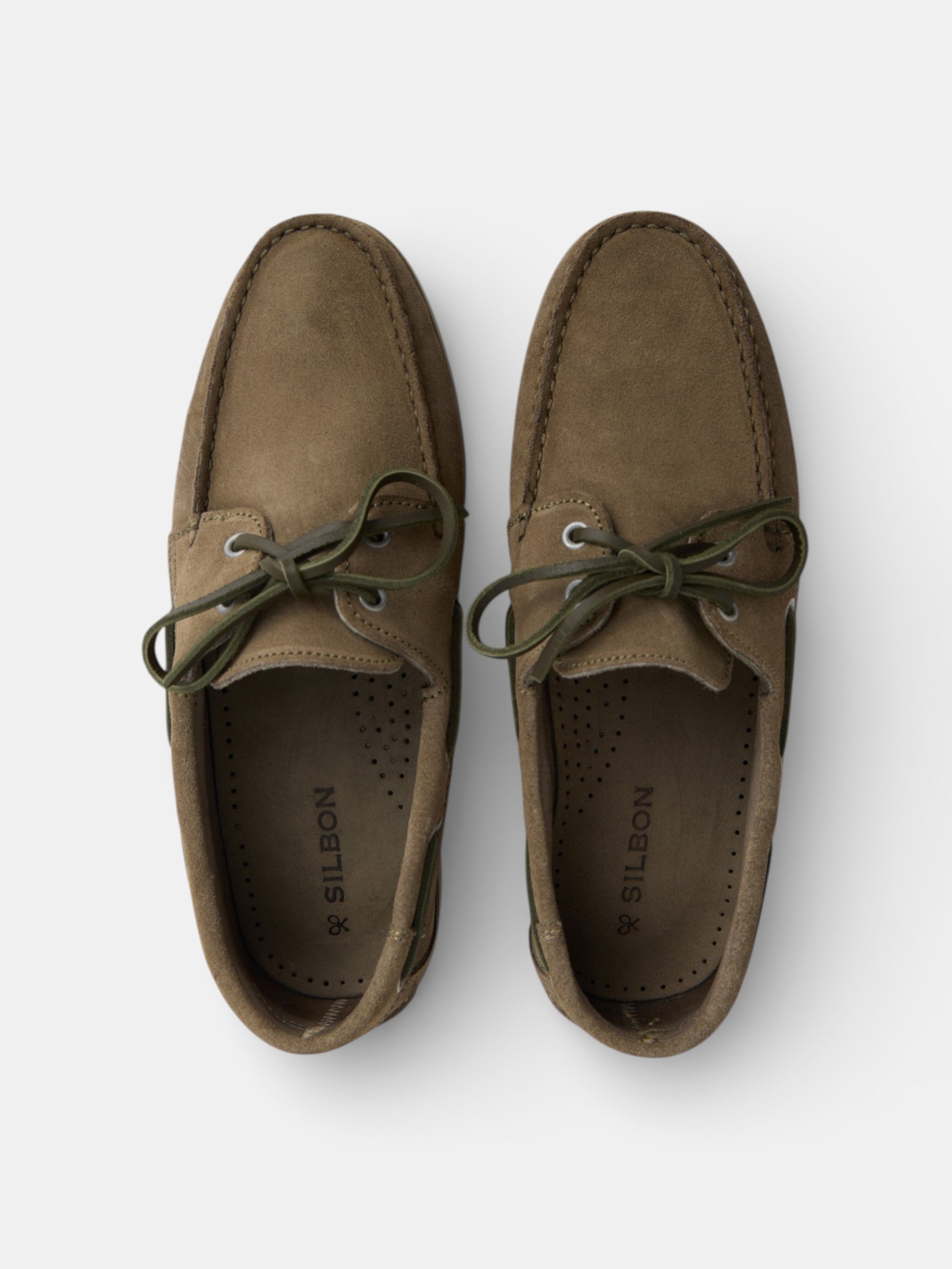 Zapato sport nautico ante verde