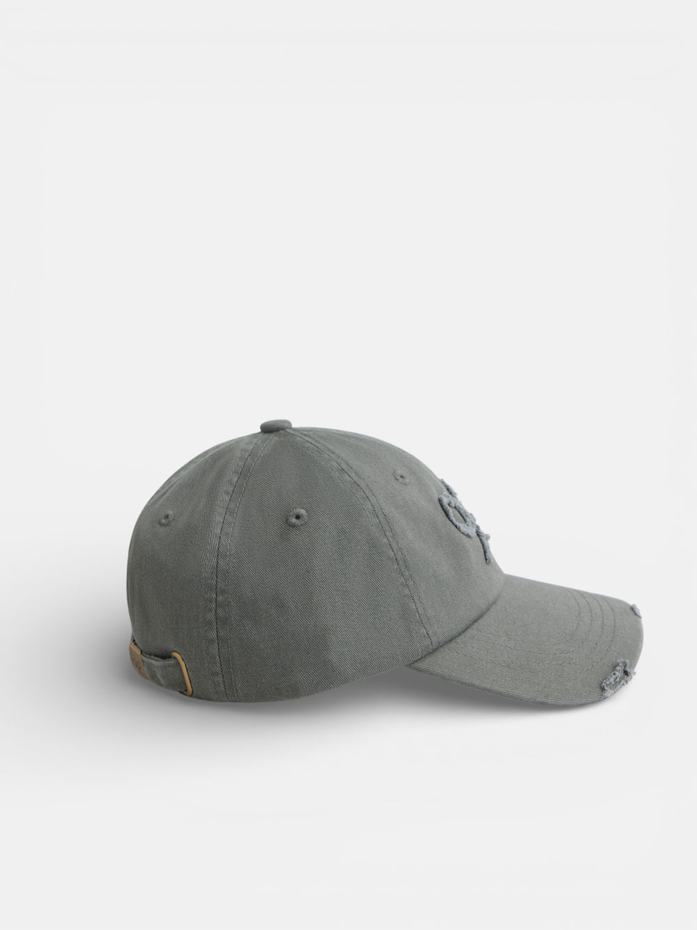 Green embossed racket cap