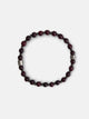 Pulsera piedras charm marron