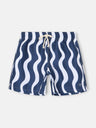 Fato de banho waves bicolor azul