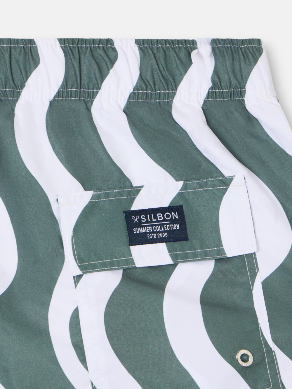 Bañador waves bicolor verde