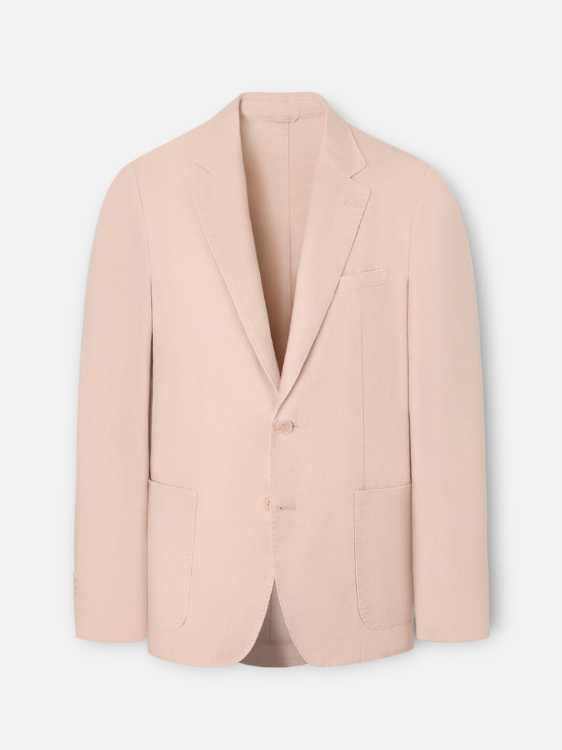 Coral comfort blazer