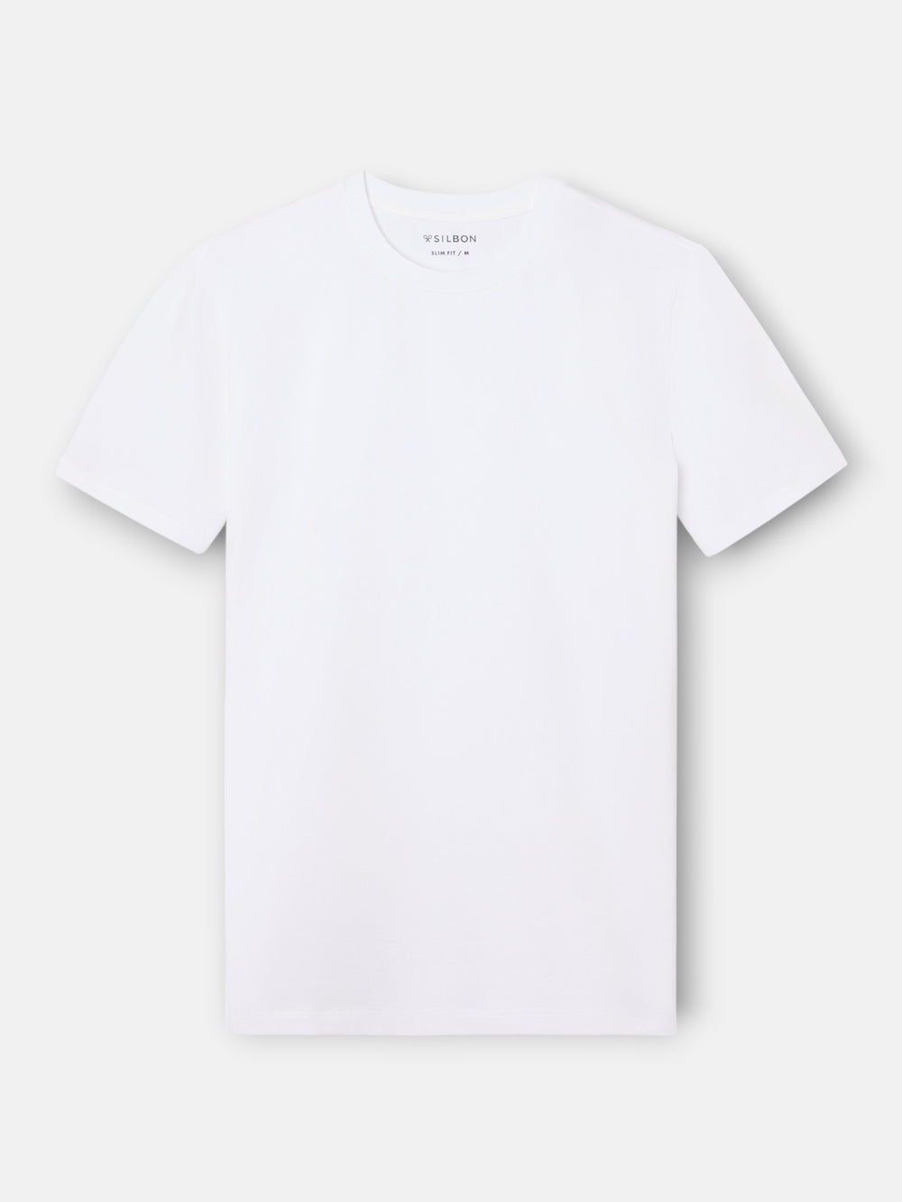 Camisola slim fit business branca