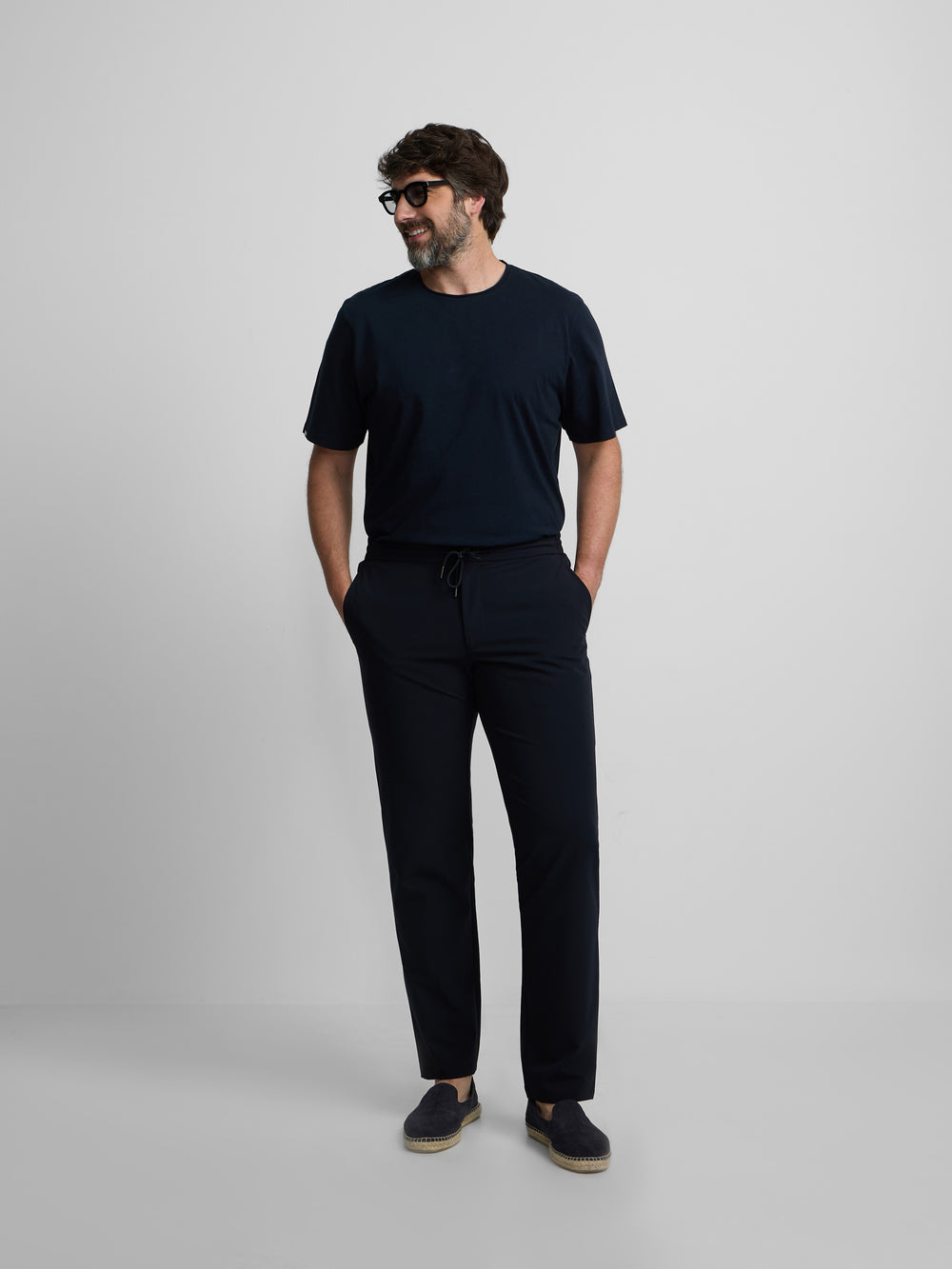 Pantalon tecnico azul marino