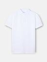 Polo de manga curta suite branco