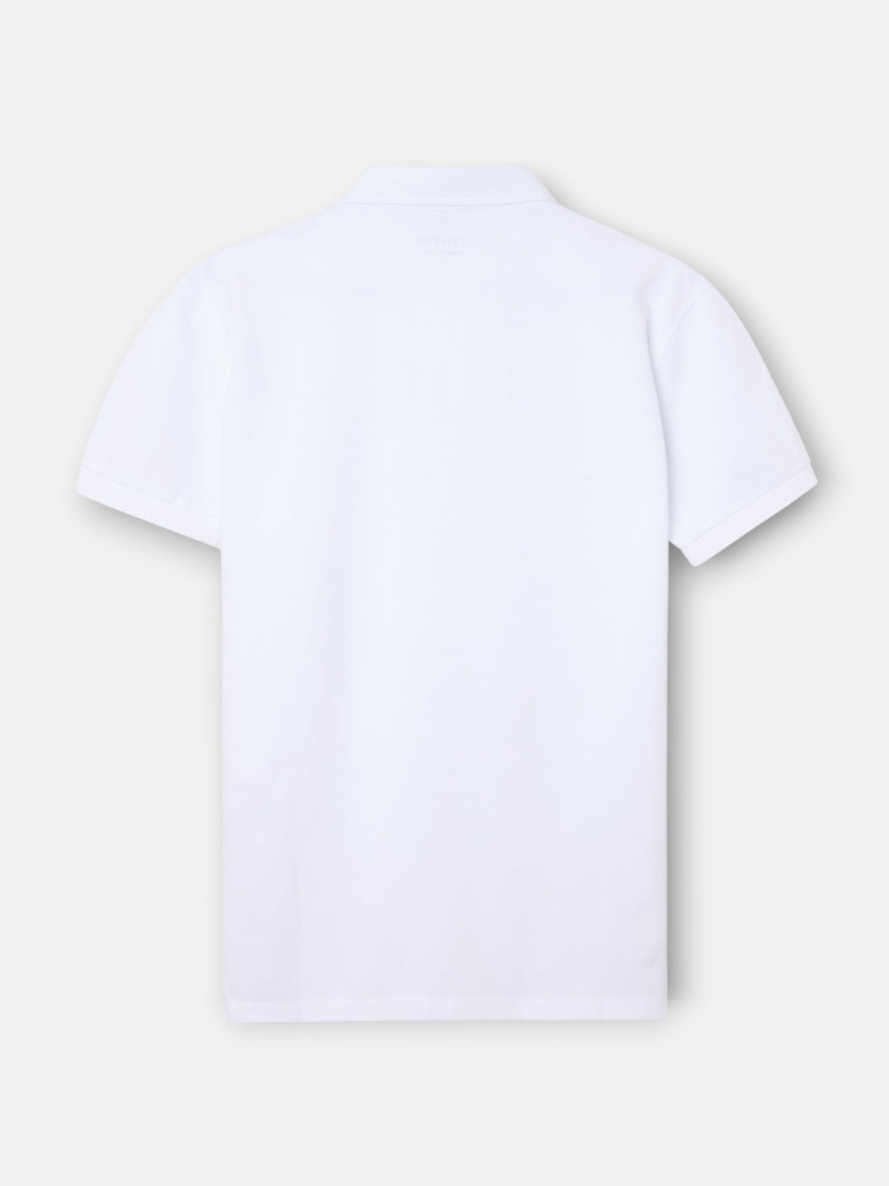 Polo manga corta suite blanco