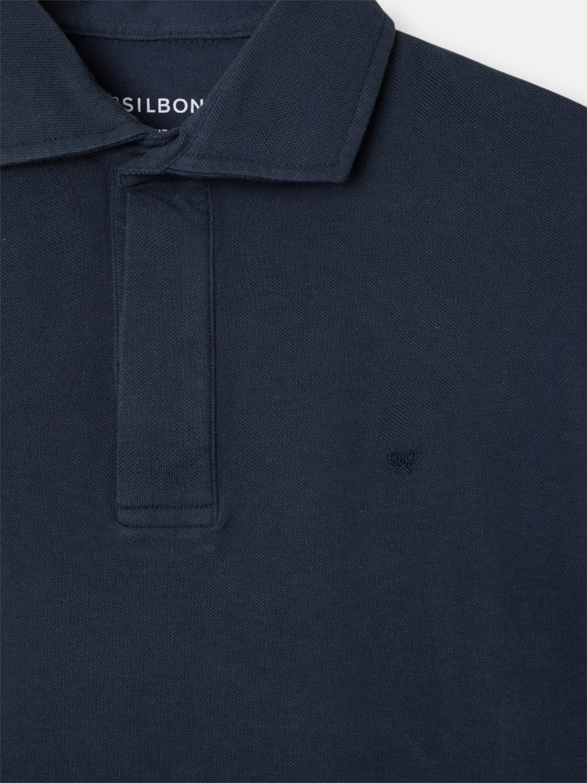 Polo manga corta suite azul marino