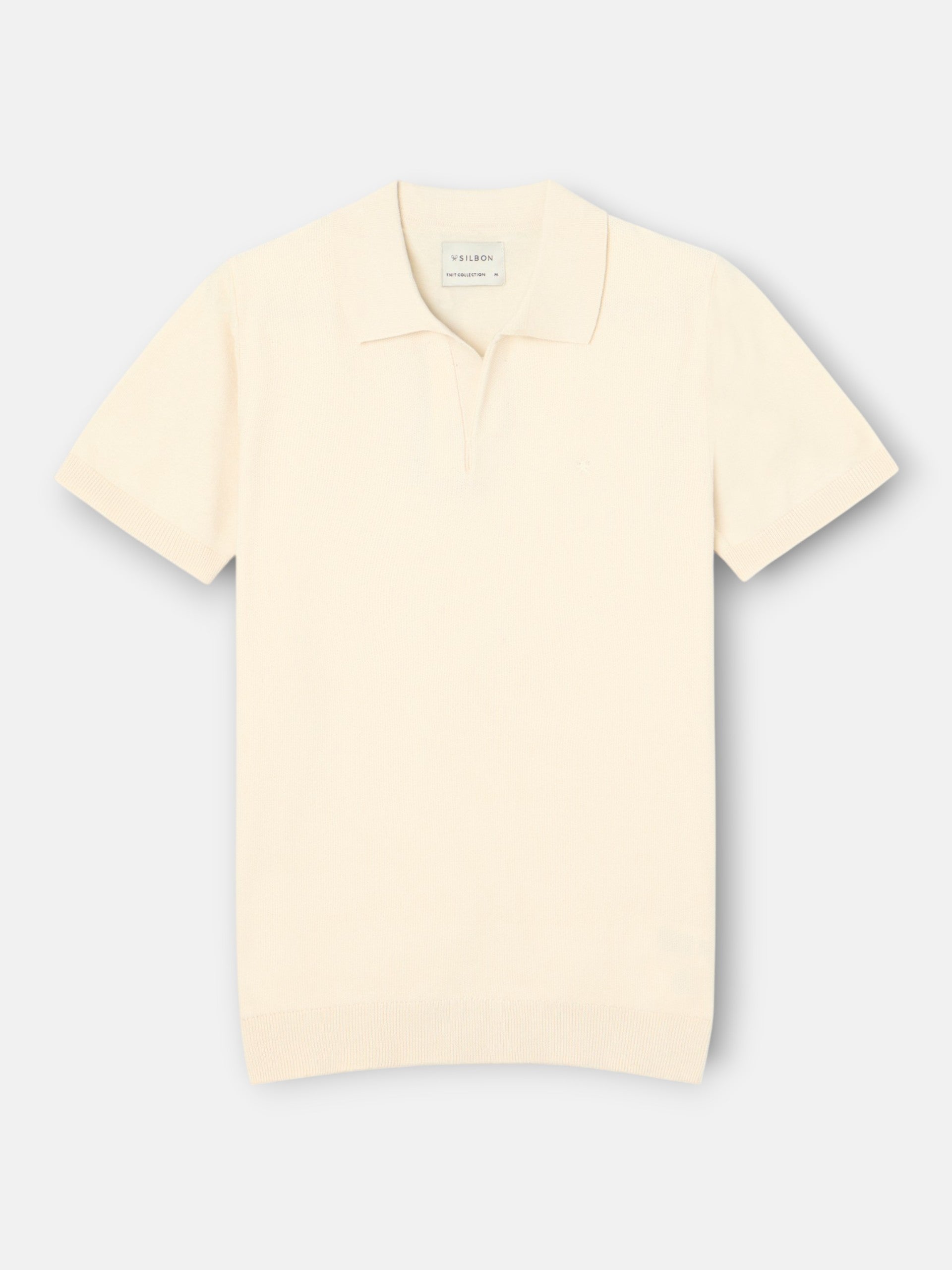 Polo unique estructura beige