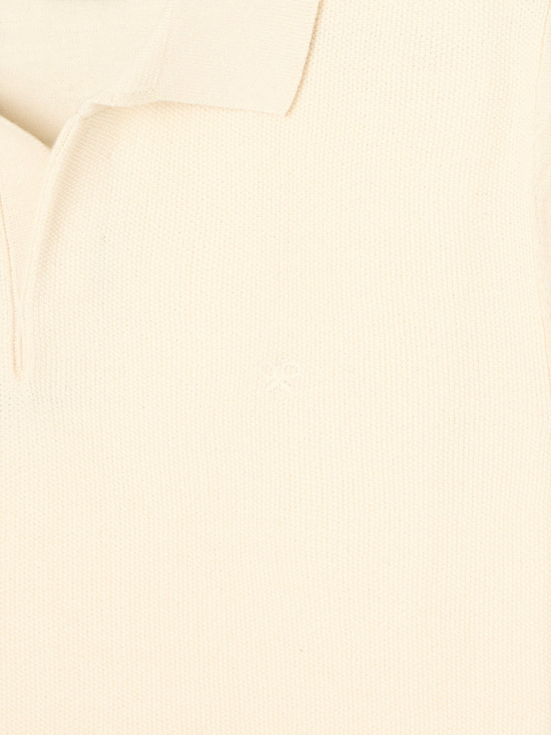 Polo unique estructura beige
