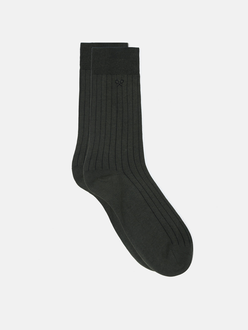 Calcetin hilo business verde