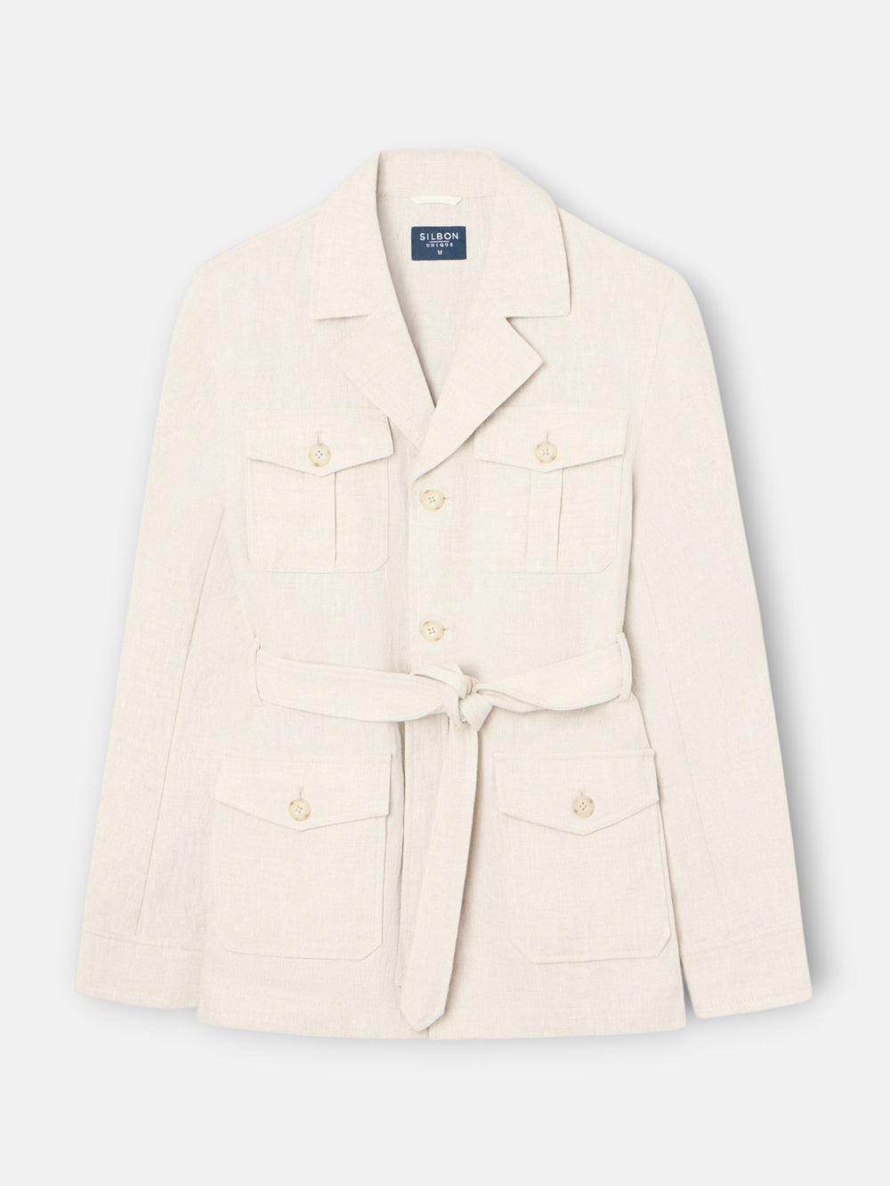 Sahariana unique cinturon beige