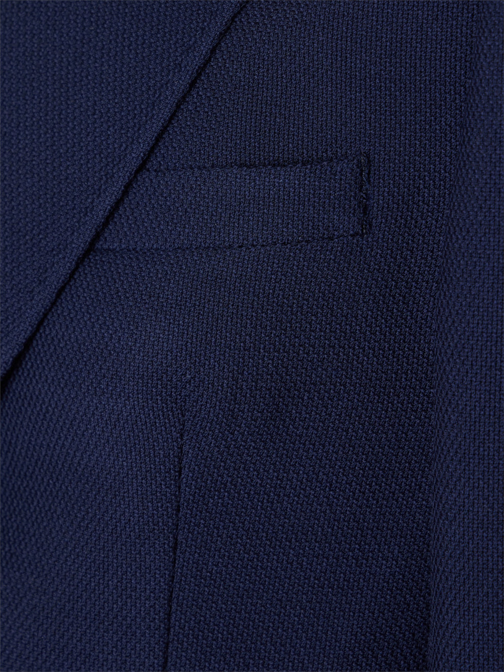 bleu marine structuré blazer