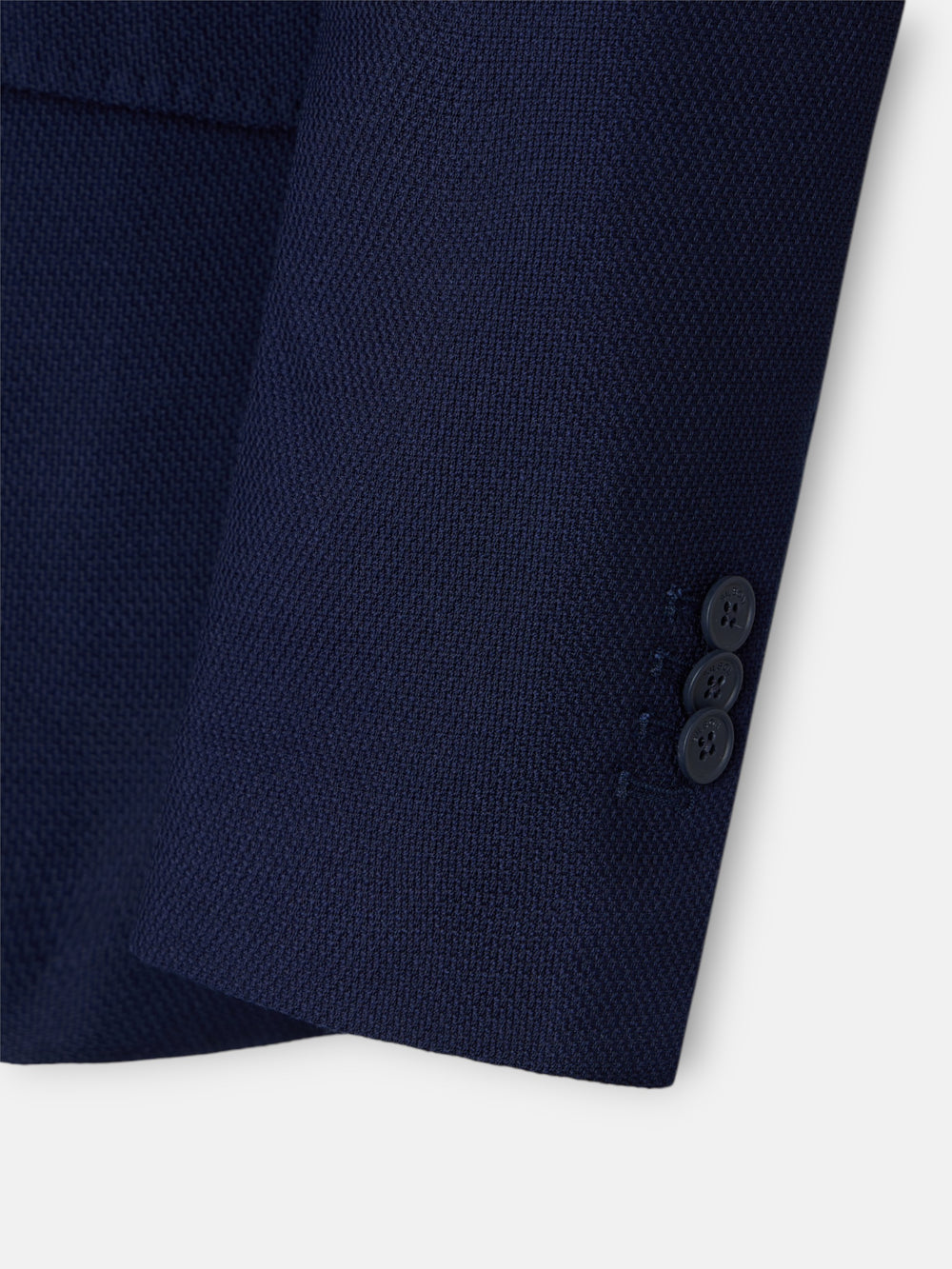 bleu marine structuré blazer