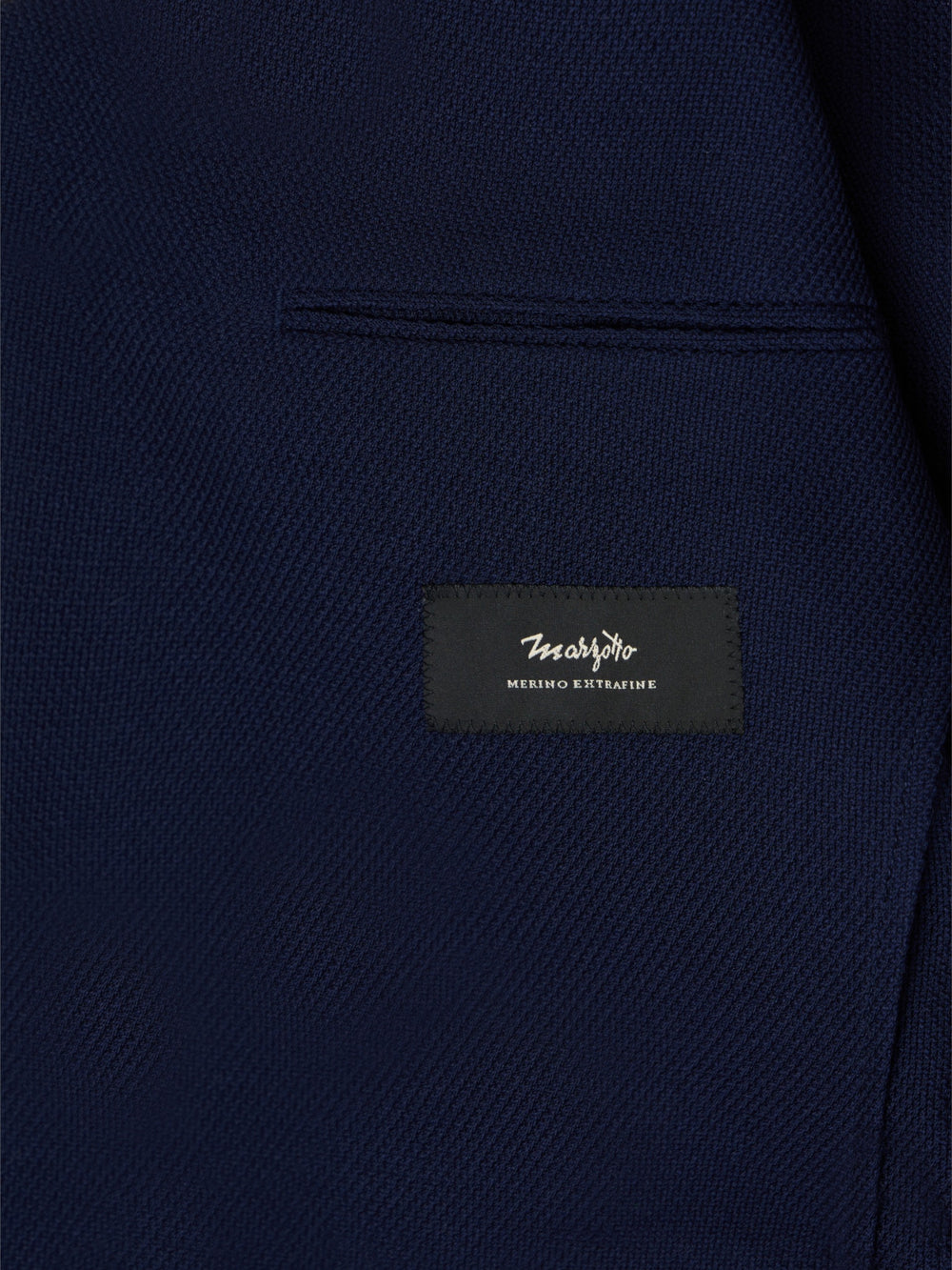 bleu marine structuré blazer